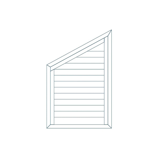 自定义形状百叶窗